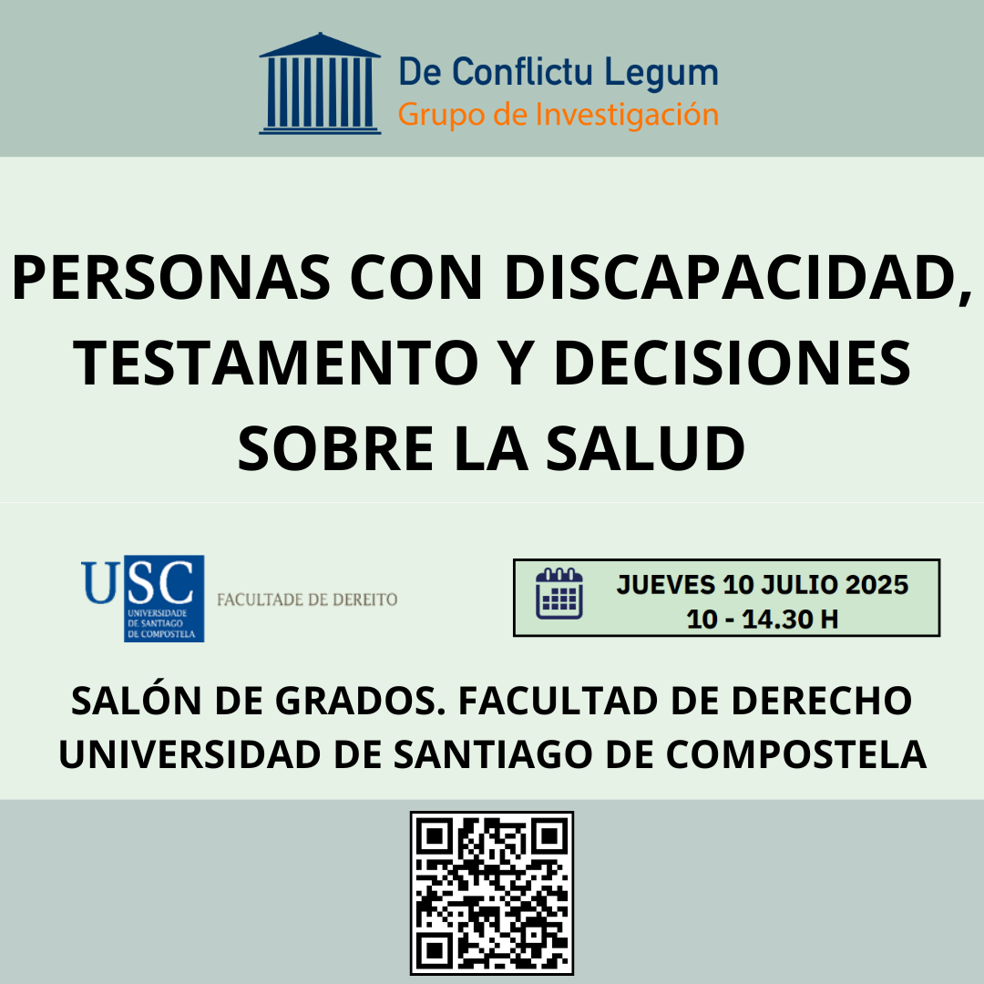 Personas con discapacidad, testamento y decisiones sobre la salud